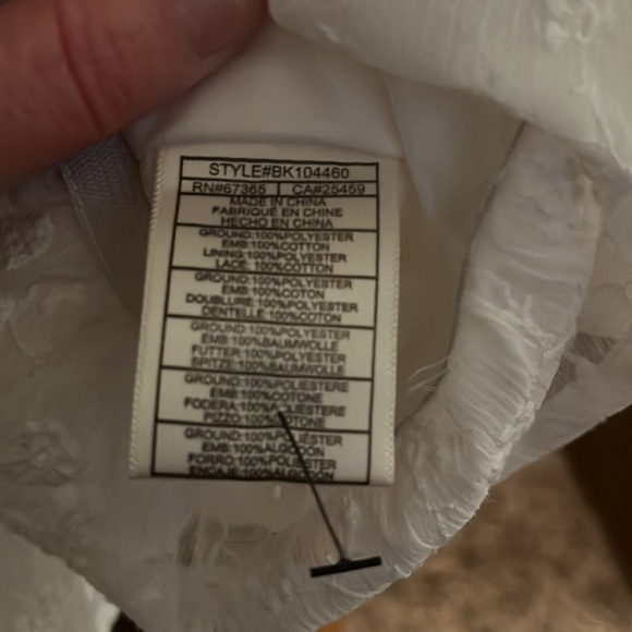 BB Dakota white blouse - Medium - Picture 5 of 5